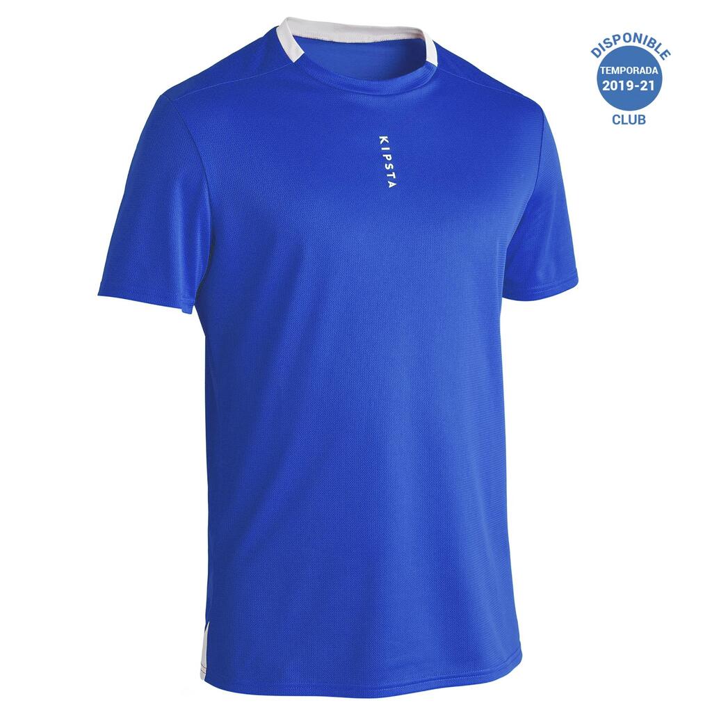 CAMISETA DE FÚTBOL ADULTOS ESSENTIEL AZUL