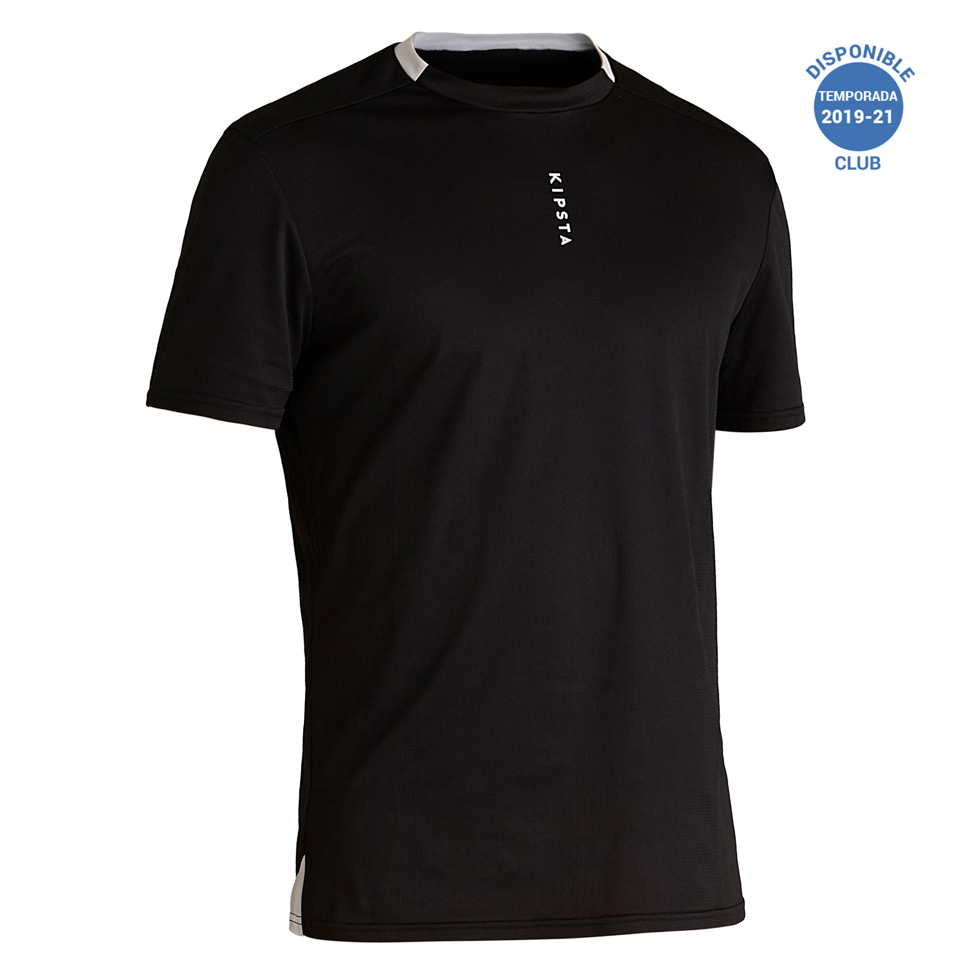 Adult Football Shirt Essential Club - Black - Decathlon Adult Football Shirt Essential Club - Black - Decathlon