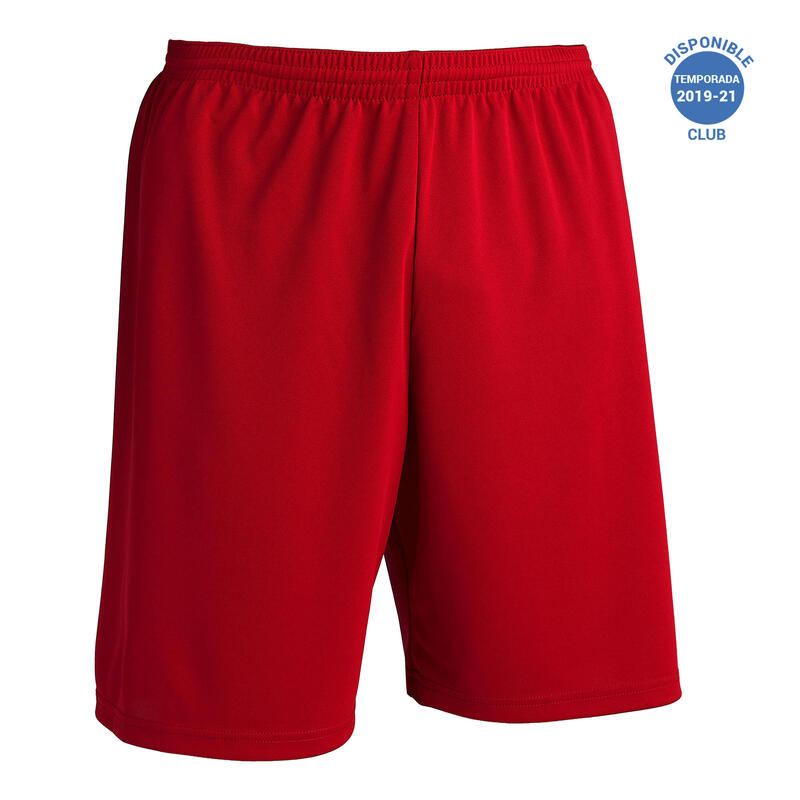 Pantaloncini calcio F100 rossi