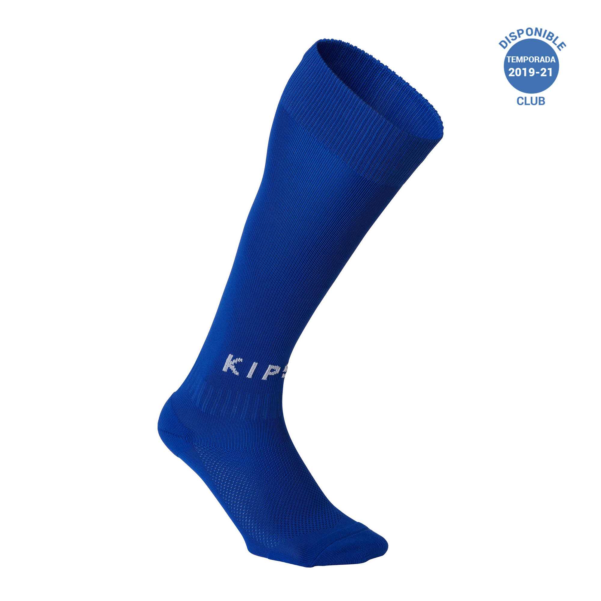 Adult Football Socks Essential - Blue 1/8