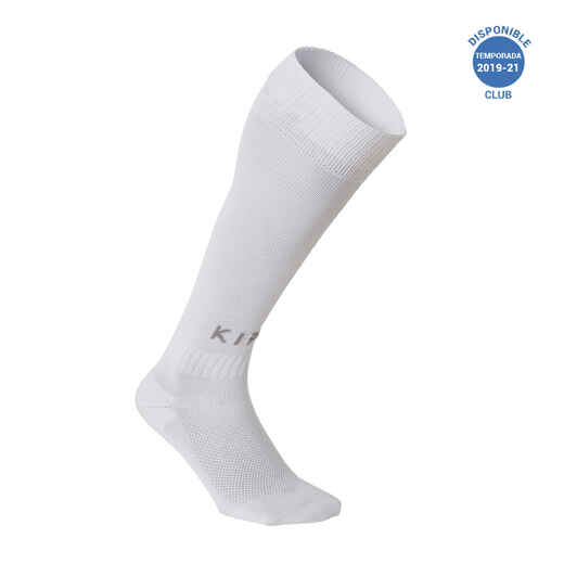 
      Κάλτσες ποδοσφαίρου ενηλίκων Essential - Λευκό
  