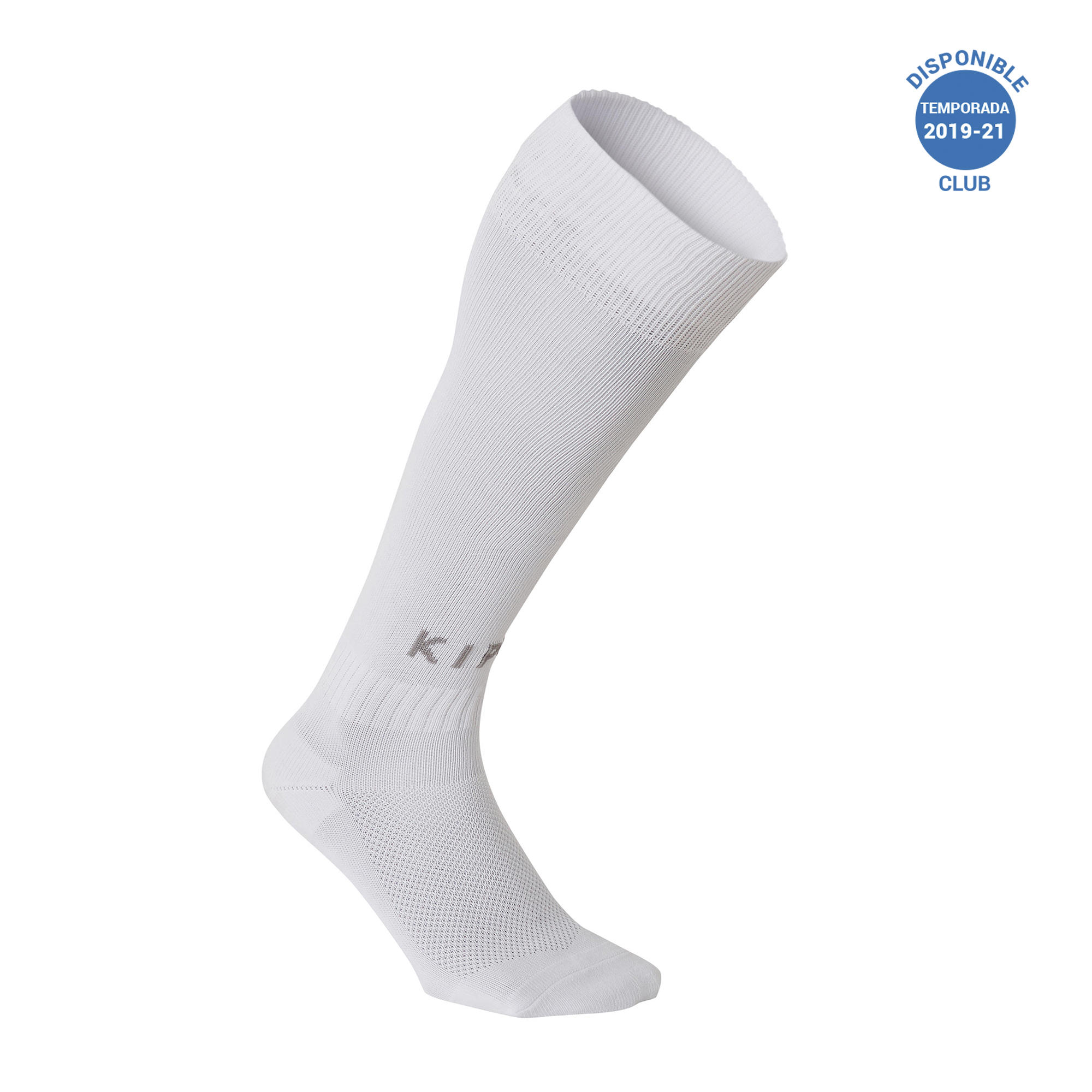 Adult Football Socks Essential - White 1/16