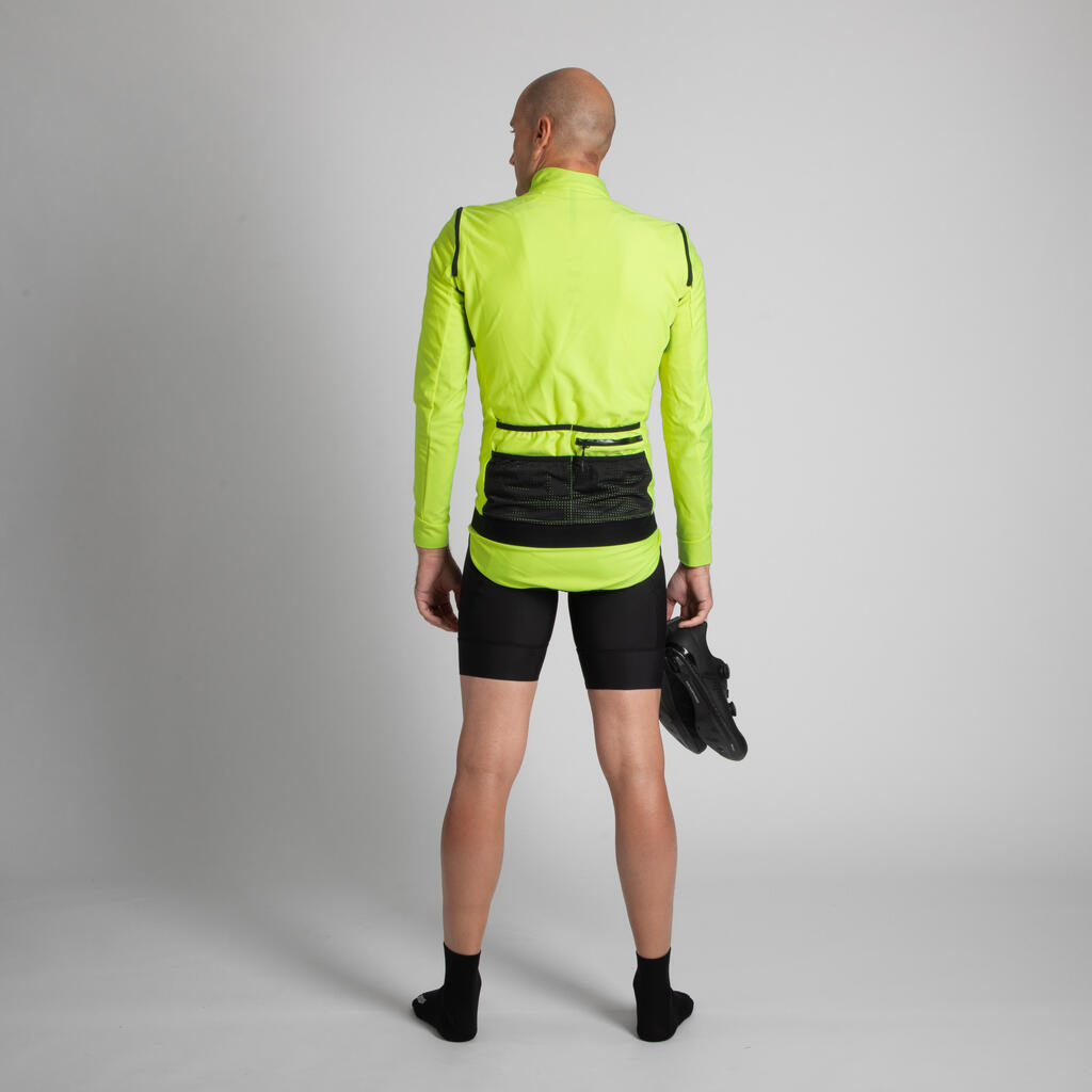 Van Rysel, High Visibility Convertible Cycling Jacket