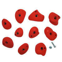 CLIMBING HOLDS VERTIKA JUGS MEDIUM X10 - RED