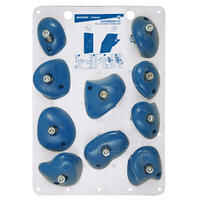 Klettergriffe Vertika Jugs medium 10er-Pack blau