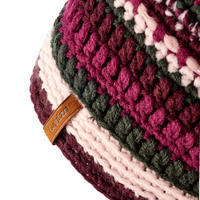 BONNET DE SKI MIXYARN GRIS PRUNE