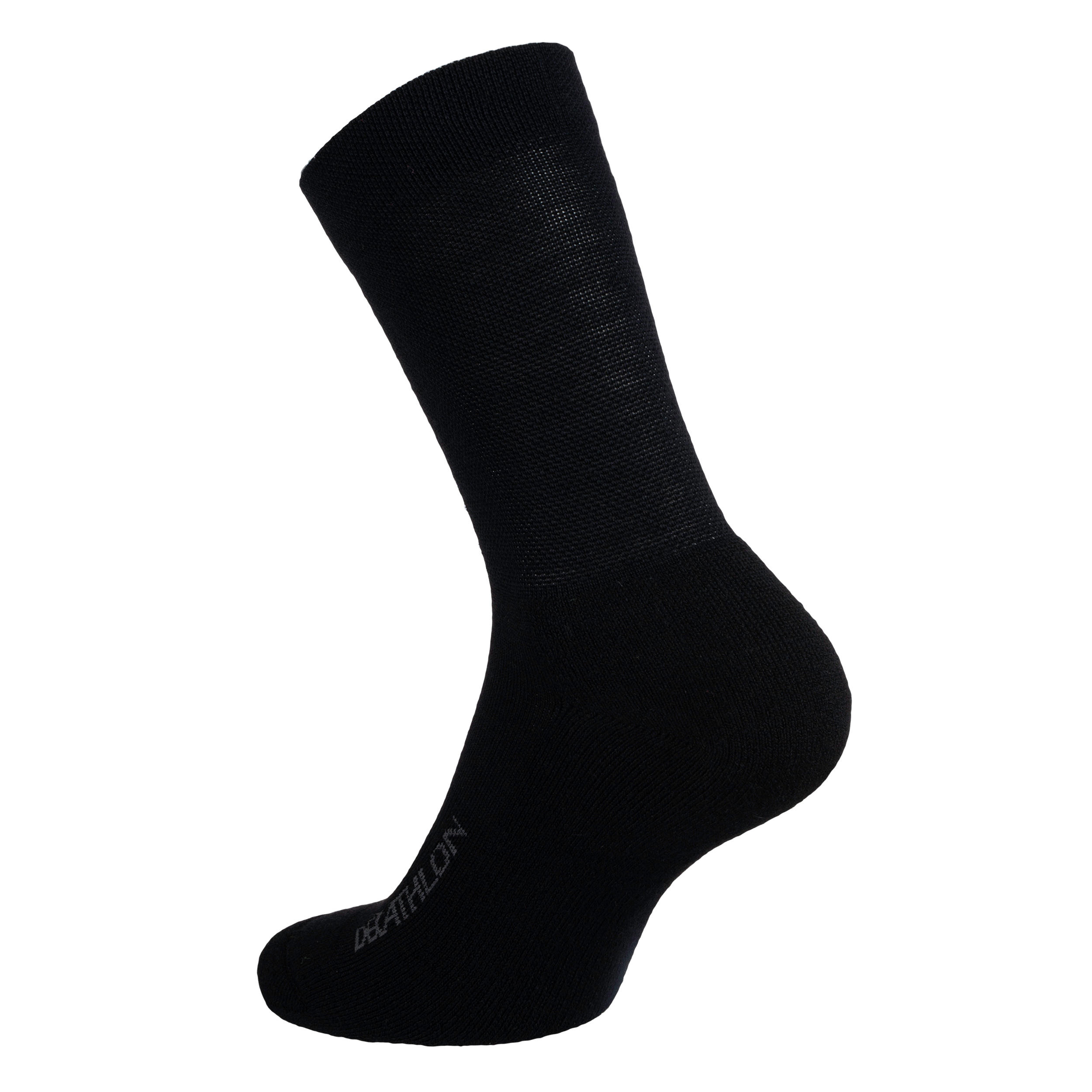 500 Winter Cycling Socks - Black 2/3
