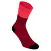 Fahrradsocken Rennrad RR 500 Winter rosa