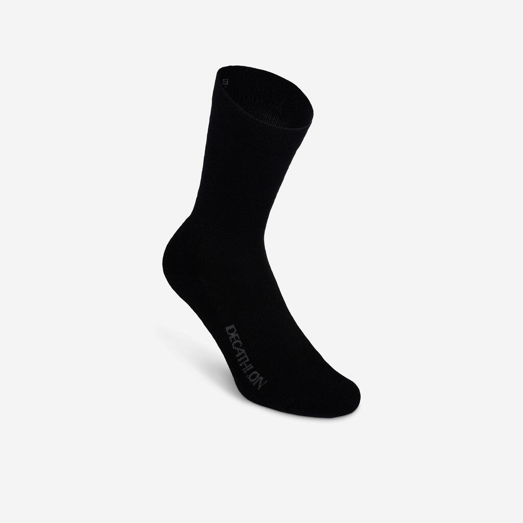 500 Winter Cycling Socks - Blue