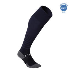Chaussettes de football enfant viralto club jr rayées violet