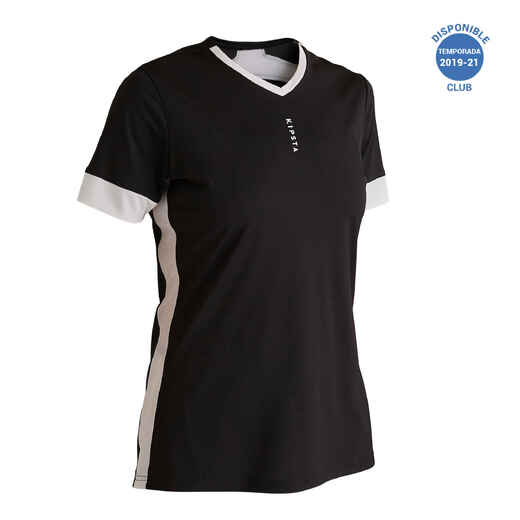 
      Moteriški futbolo marškinėliai „F500“, juodi / balti
  