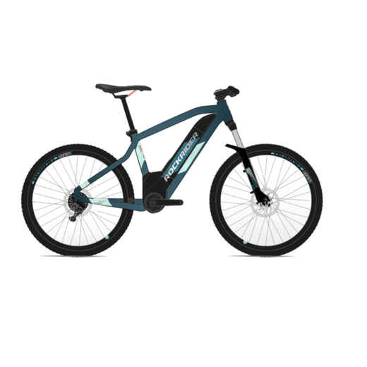 
      27,5"+ sieviešu elektriskais kalnu velosipēds “E-ST 900”, tirkīza
  