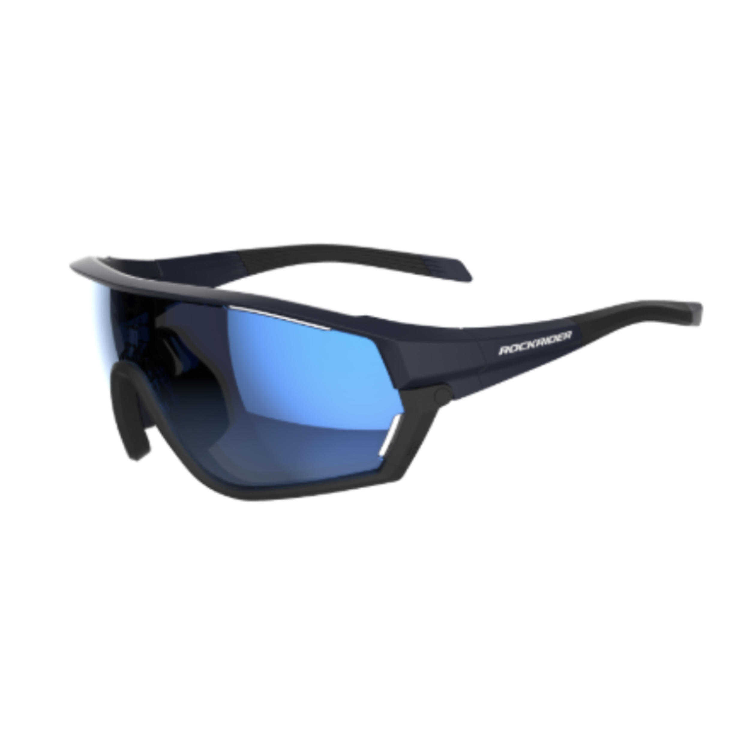 ROCKRIDER Mountainbikebril XC Race High Definition blauw
