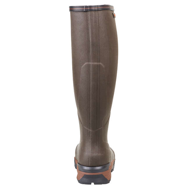 SOLOGNAC 900 Warm Tall Wellies Brown Decathlon