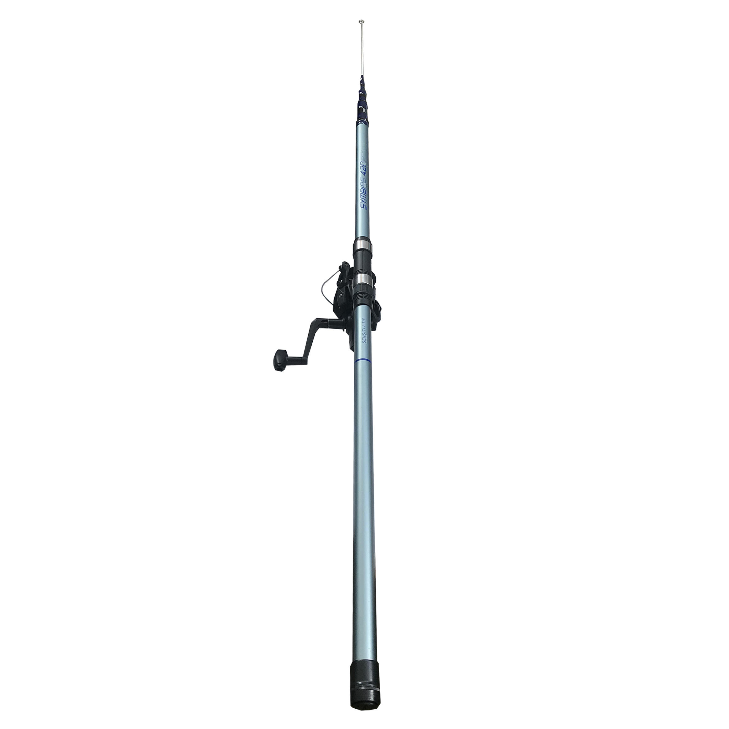 Combo Caña y Carrete Pesca Surfcasting SYMBIOS-100 420cm Telescopica 9/9