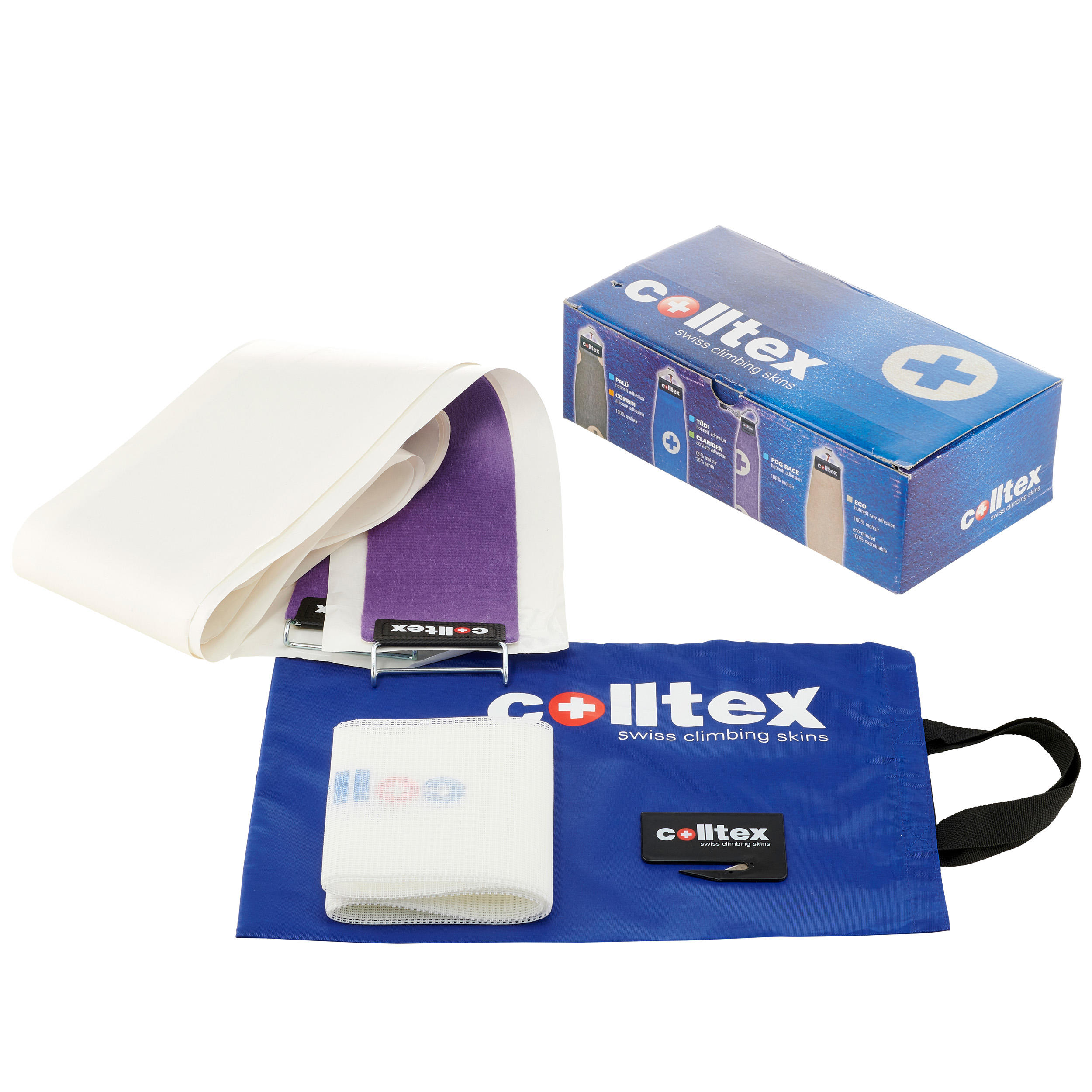 Peaux de ski de randonnée PDG Mohair 90 mm Coll Tex - Colltex
