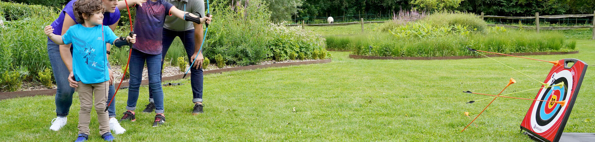 Le kit archery soft 100 pour découvrir le tir à l'arc en famille Le kit archery soft 100 pour découvrir le tir à l'arc en famille