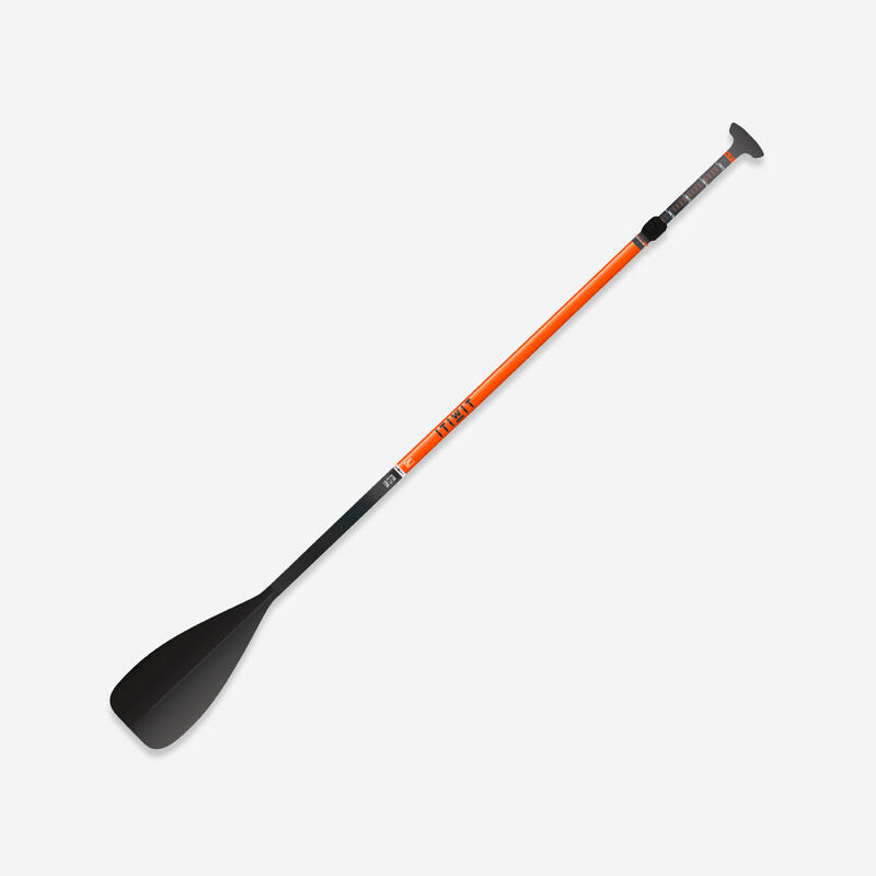 Pagaie de stand up paddle, réglable (170 -210cm) tube mixte (fibre et carbone)