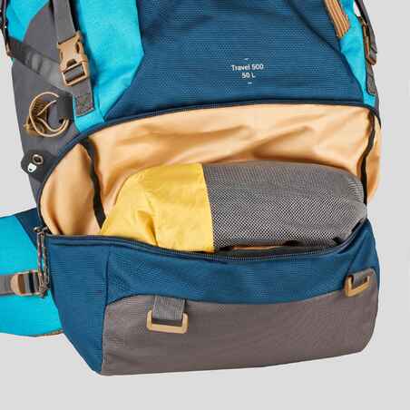 Women’s travel backpack 50L - Travel 500