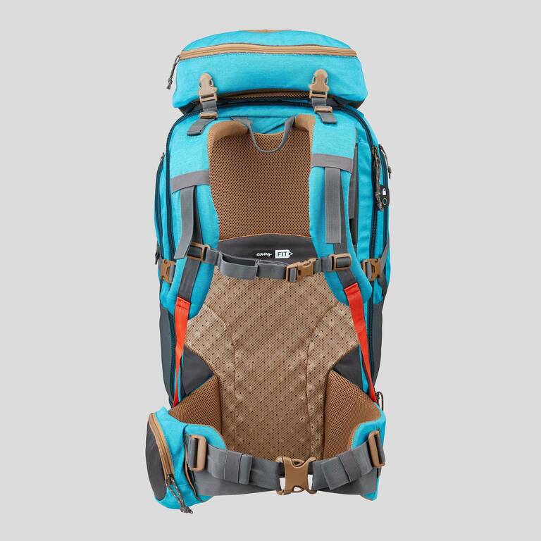 WOMEN'S TRAVEL TREKKING 50 L BACKPACK TRAVEL 500 WITH SUITCASE OPENING -  Decathlon