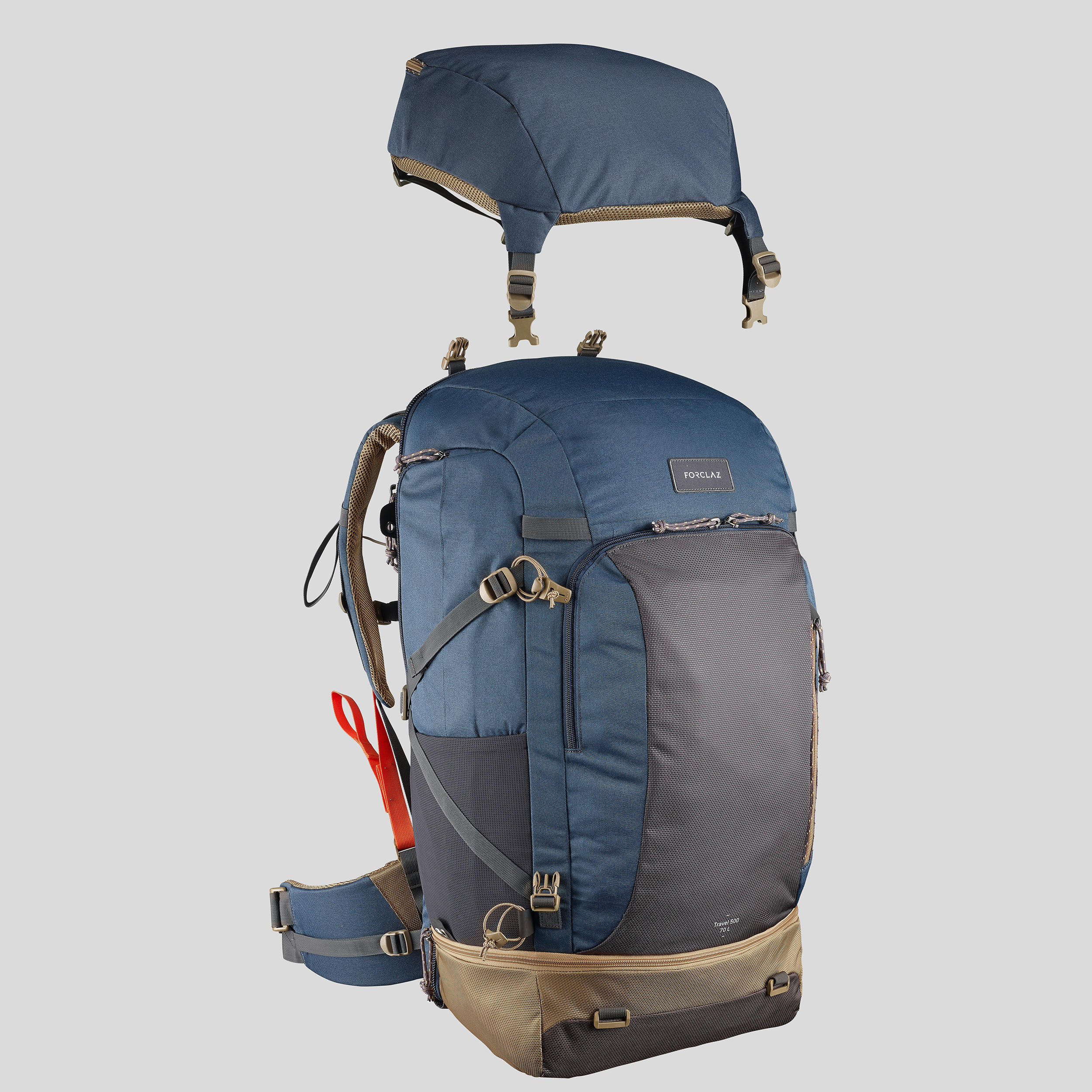 quechua rucksack 70l