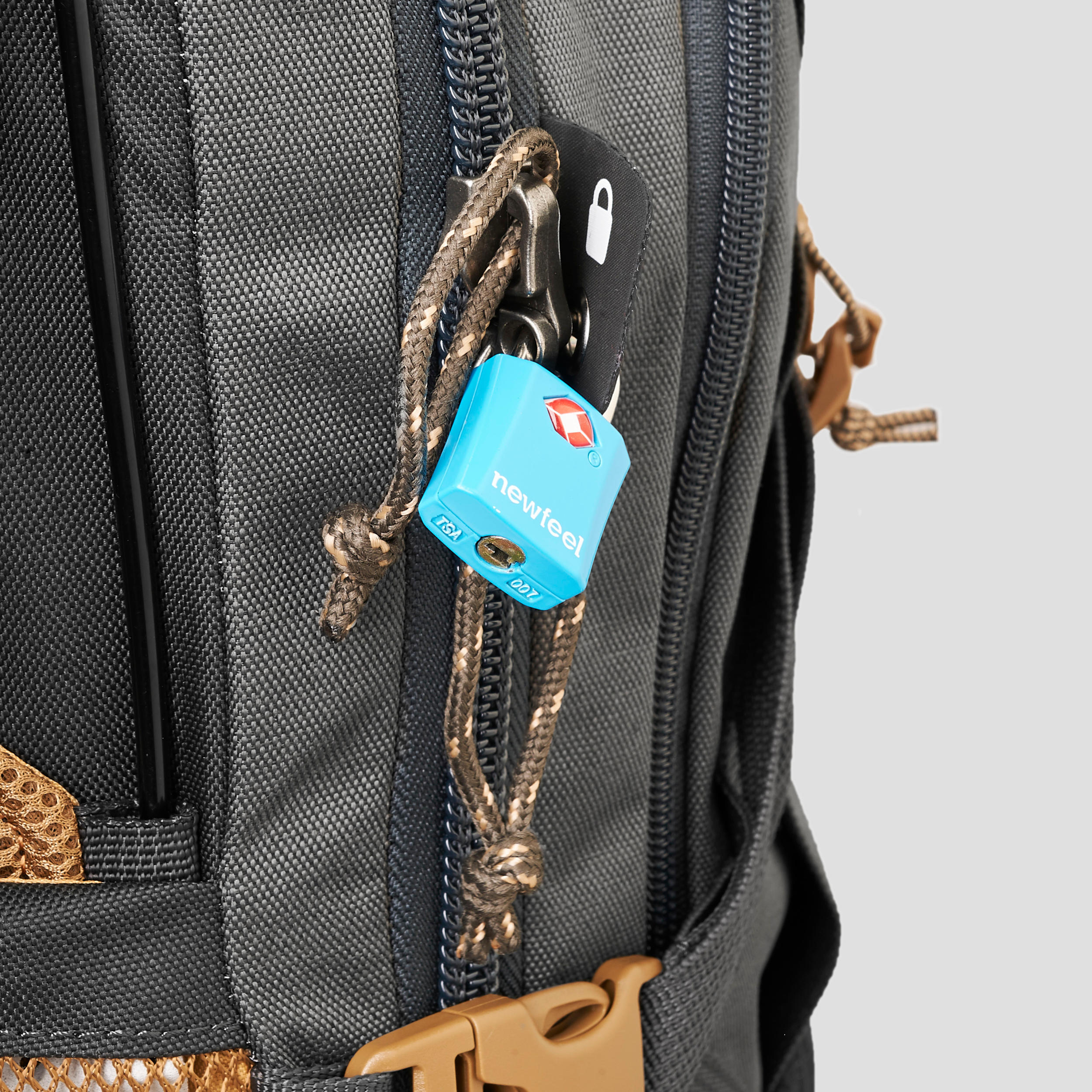 lockable travel backpack