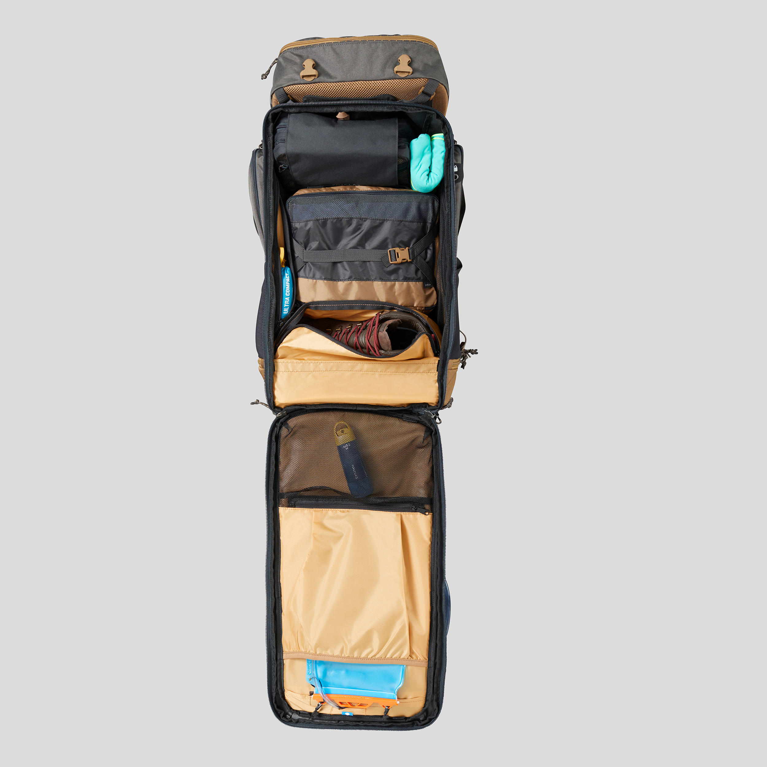 lockable travel backpack