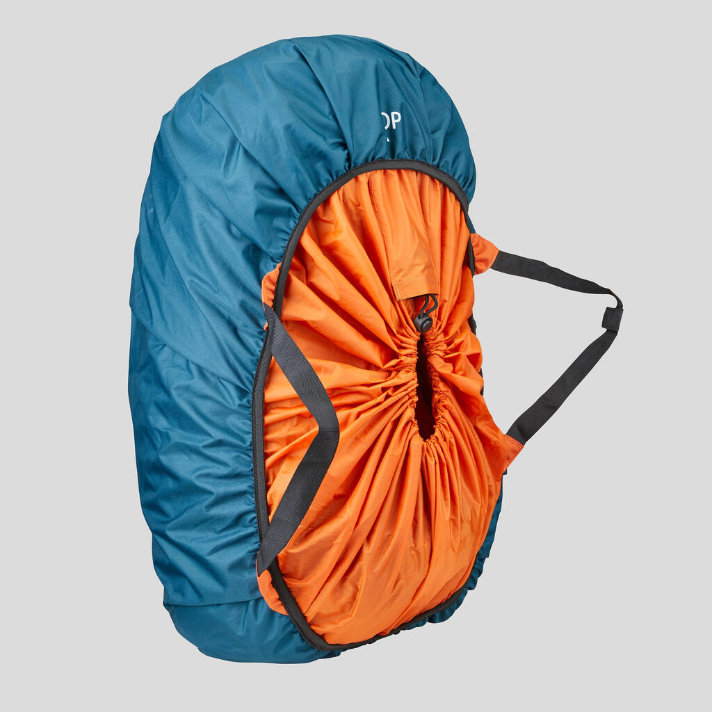 Reiserucksack Damen Backpacking - Travel 500 Easyfit 50 L blau