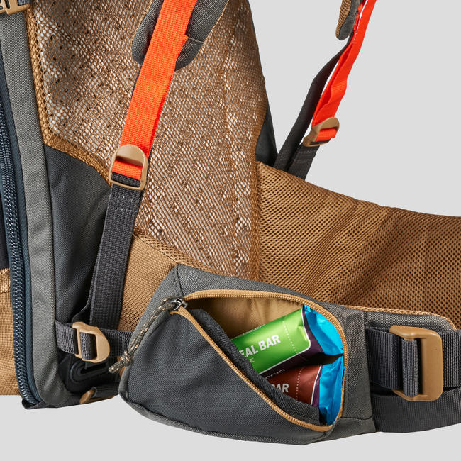 Buy Travel Backpack 500 Lockable 50LGreyBuy Decathlon Rucksack Online