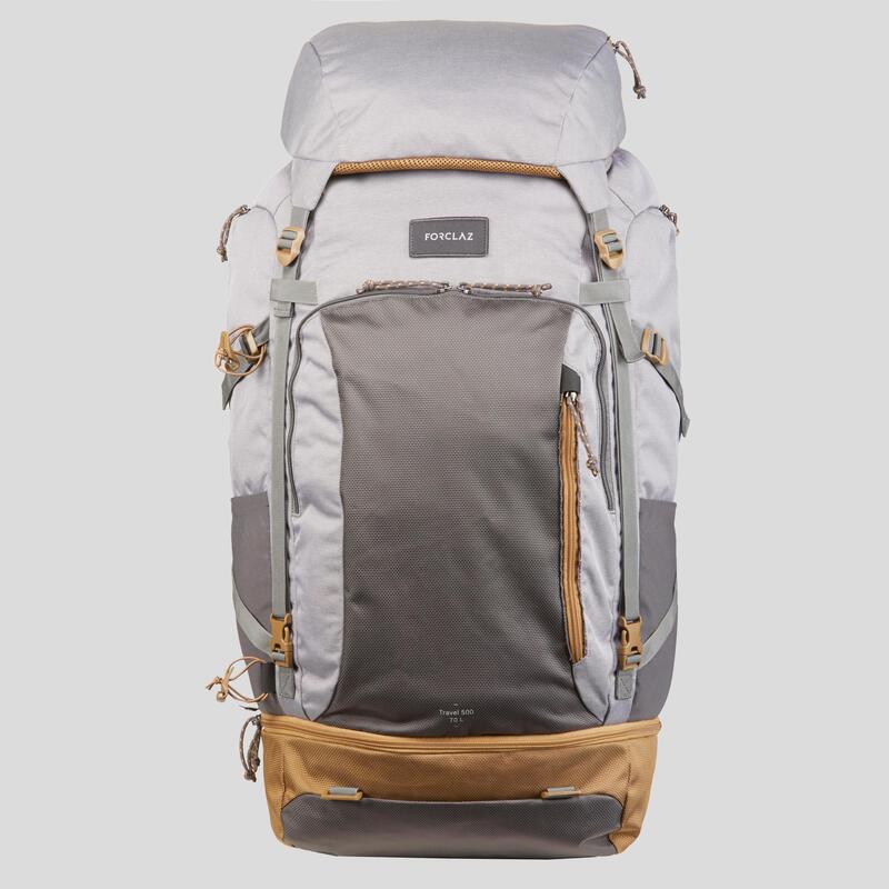 Rugzak voor backpacken dames 70 l - Travel 500