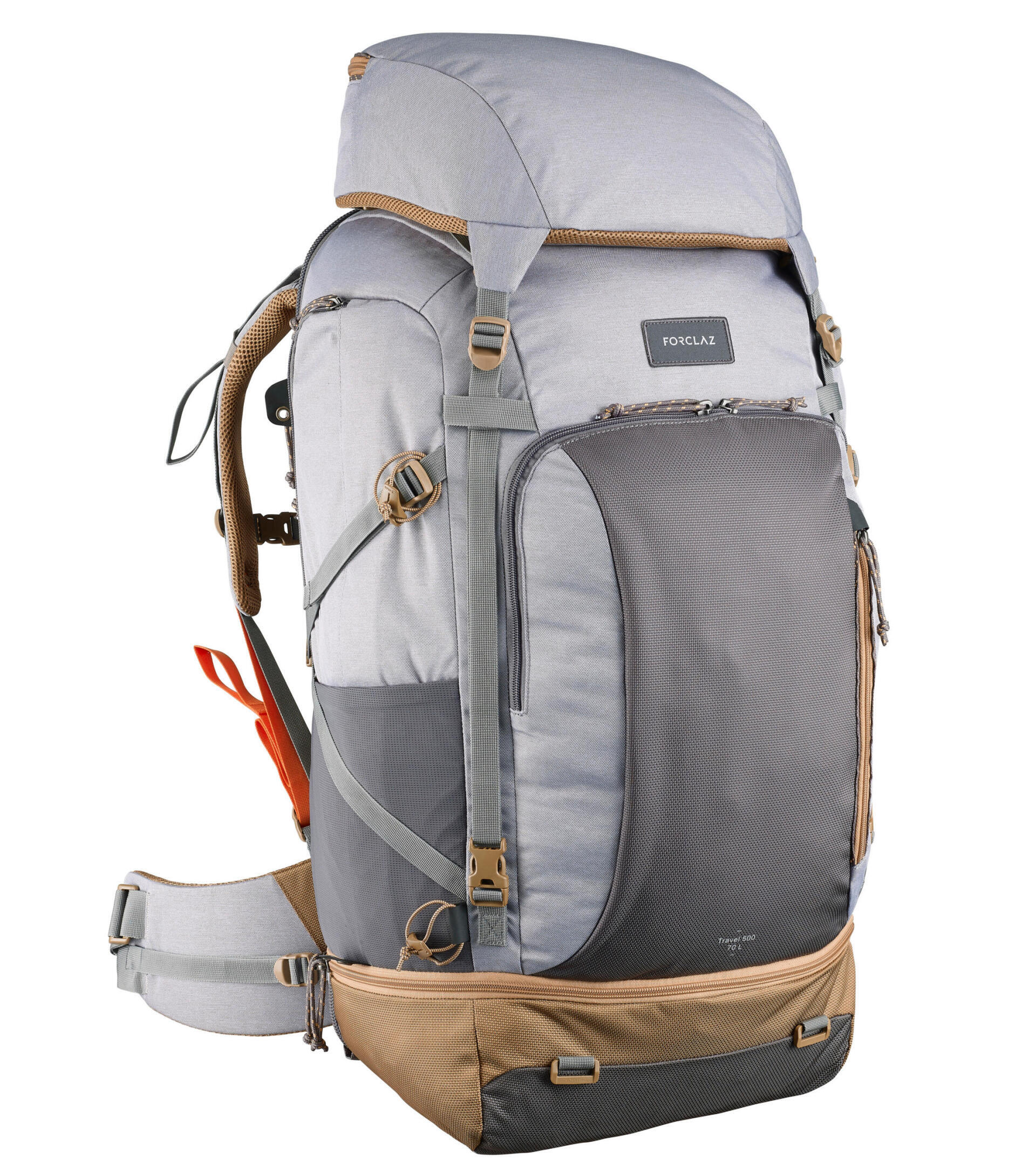 Sac à dos de voyage Homme 70L - Travel 500