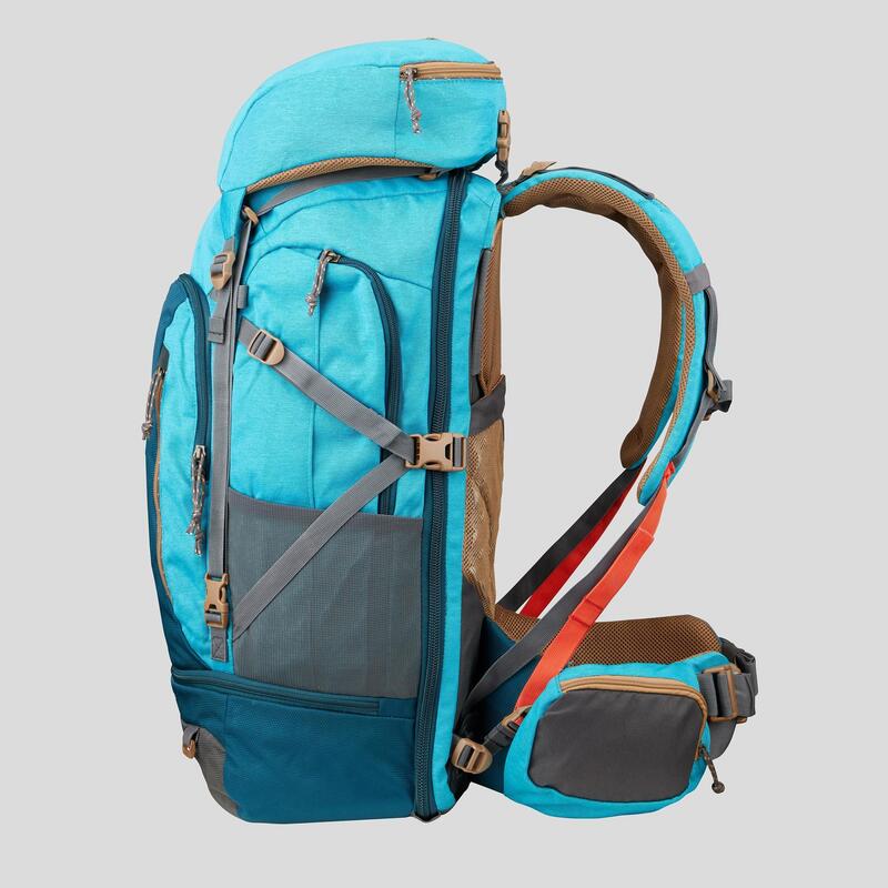Rugzak voor backpacken dames 50 l - Travel 500