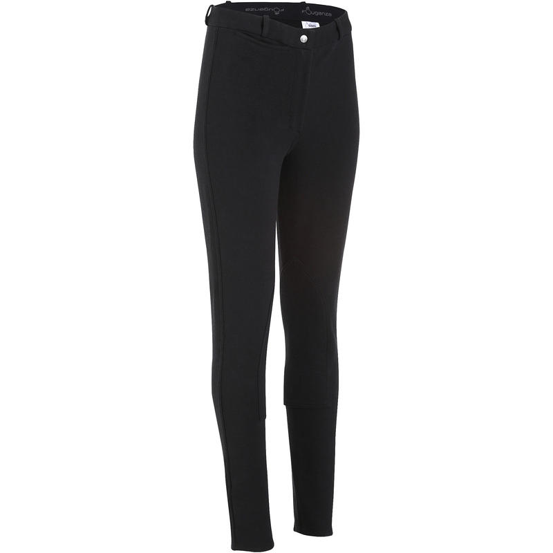 BR100 Women's Horseback Riding Jodhpurs - Black BR100 Women's Horseback Riding Jodhpurs - Black
