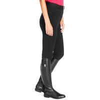 BR100 Women's Horse Riding Jodhpurs - Black