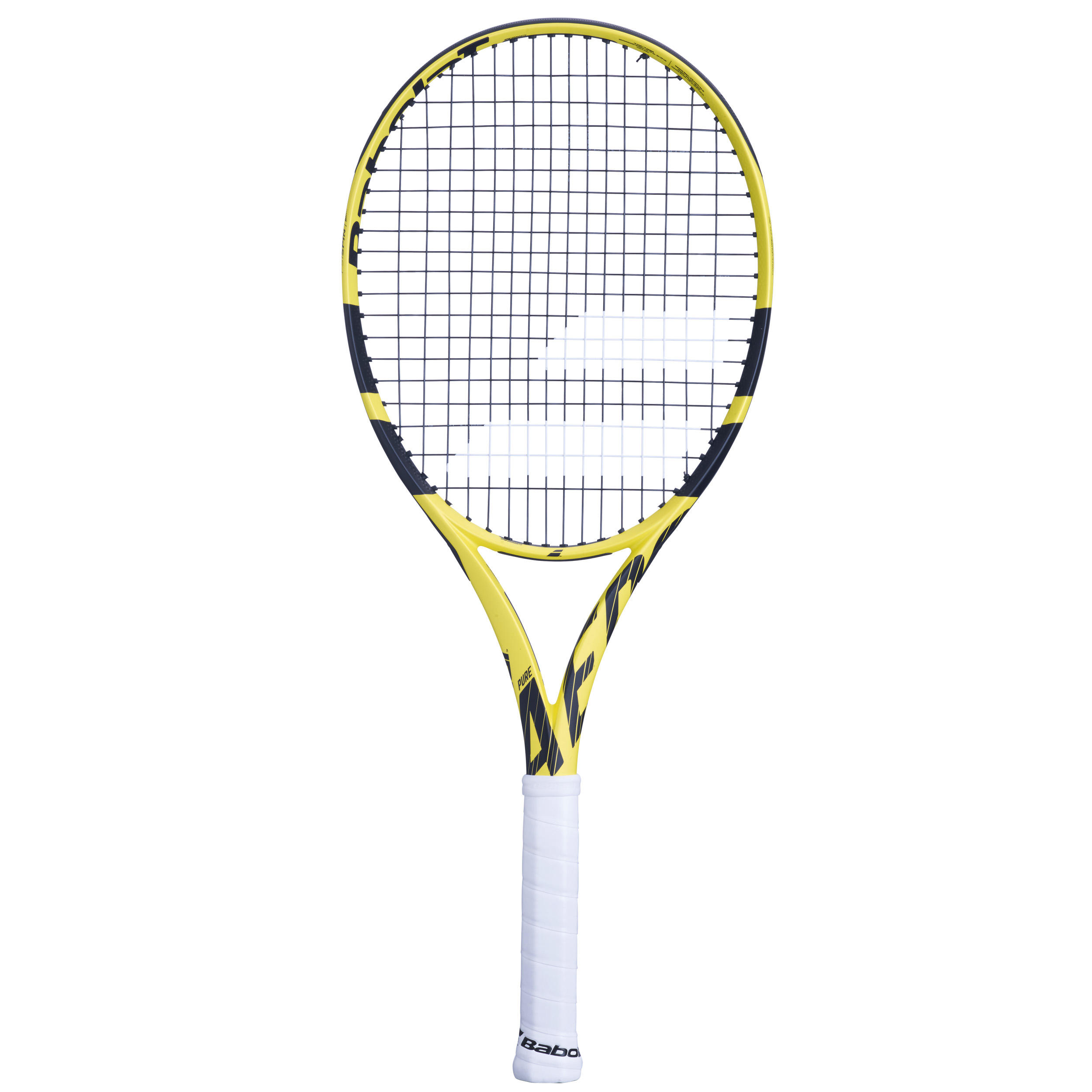 270 g Adult Tennis Racket Pure Aero Lite Yellow Black Decathlon