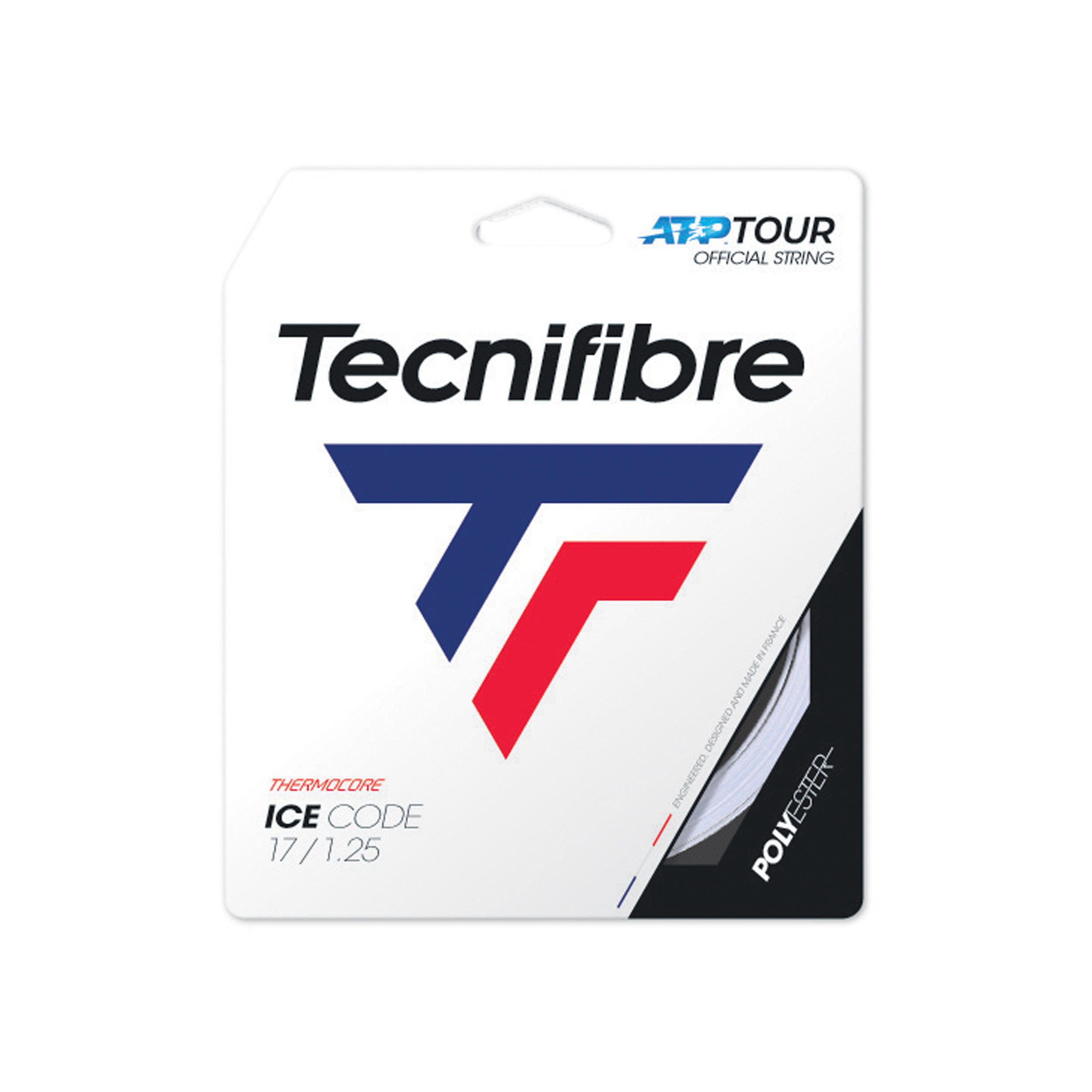 1.25mm Monofilament Tennis Strings Tecnifibre Ice Code 1/1