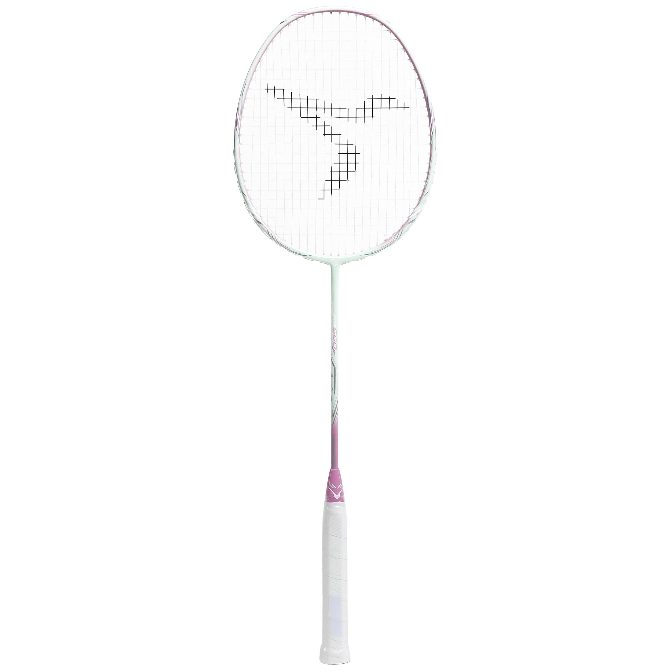 JUNIOR BADMINTON RACKET BR 560 LITE MINT PINK 17/17