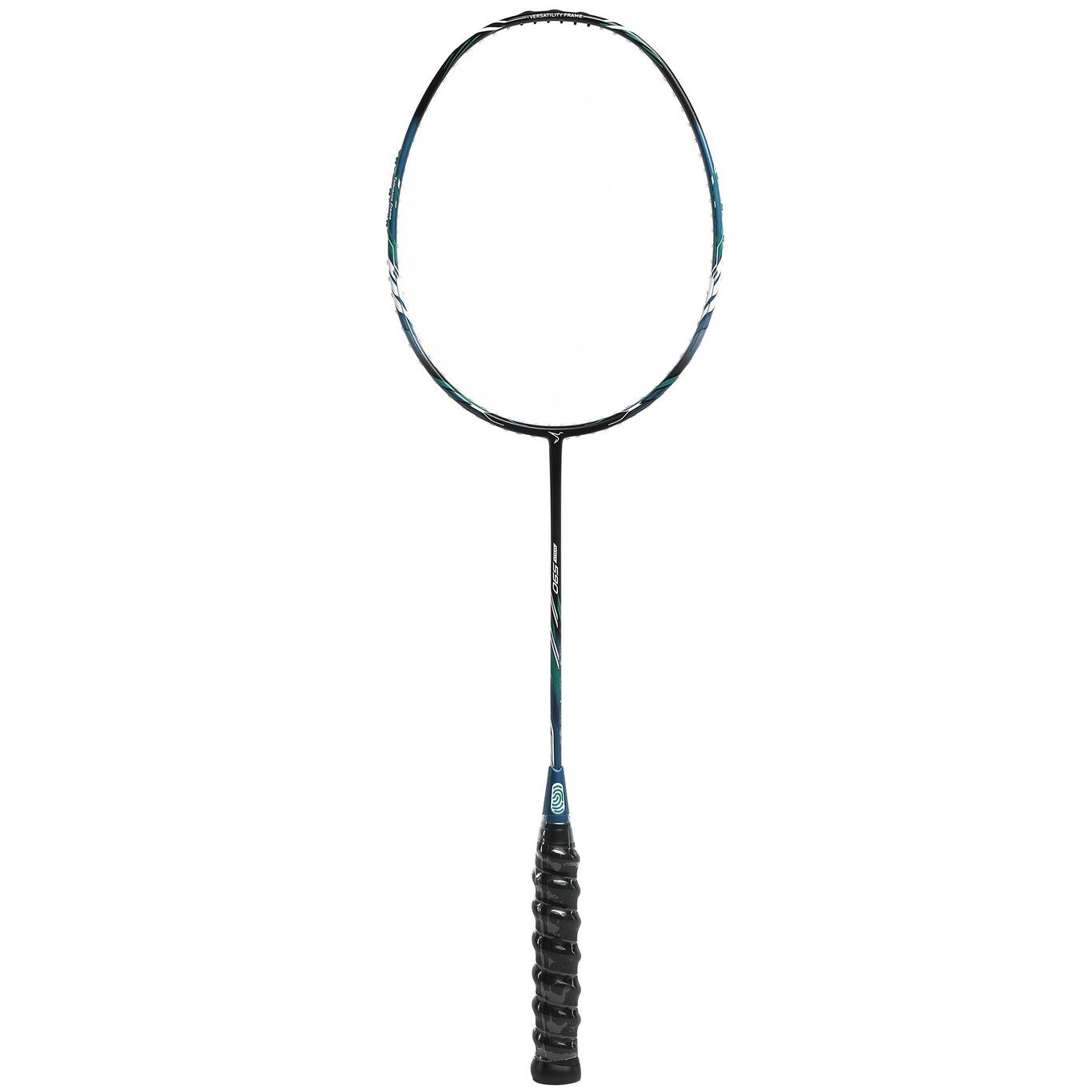 ADULT BADMINTON RACKET BR 590 BLACK GREEN