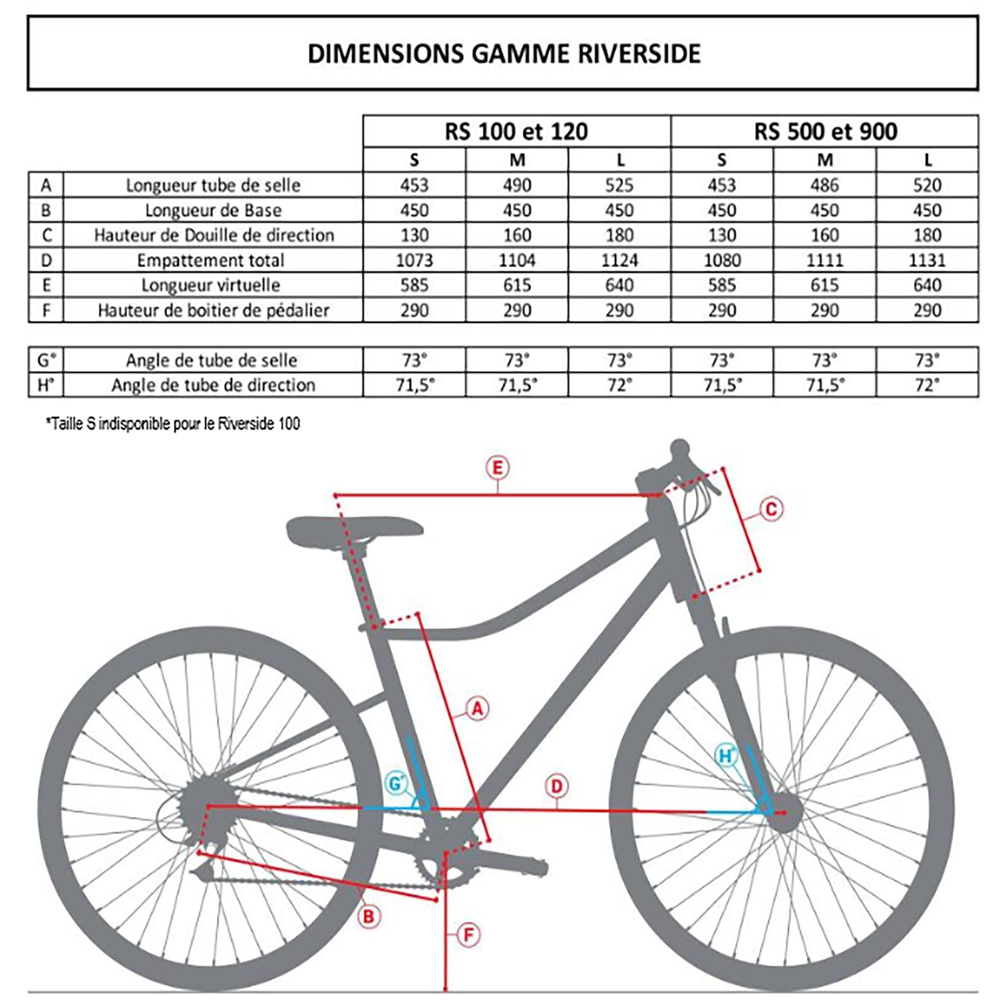 Hybrid Bike - Riverside 120 - RIVERSIDE