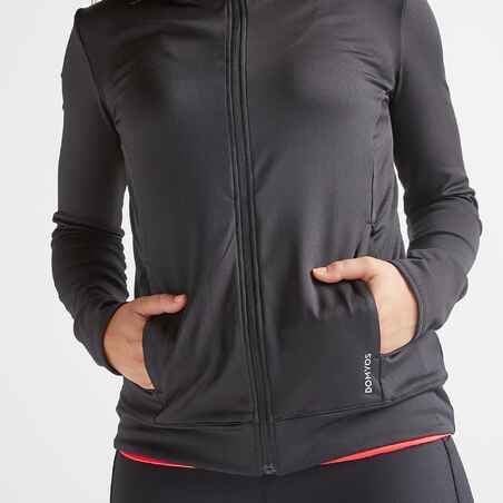 Straight-Cut Fitness Jacket