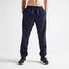 Men Gym Trackpants Joggers Slim Fit - Asphalt Blue