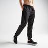 Men Gym Trackpants Joggers Slim Fit - Smocked Grey