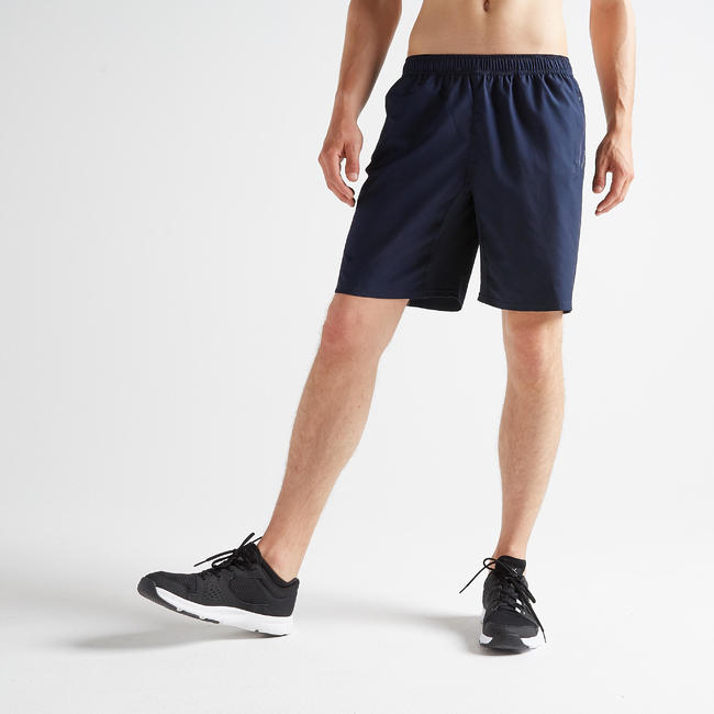 Men's ZipPocket Fitness Short With Mesh Black