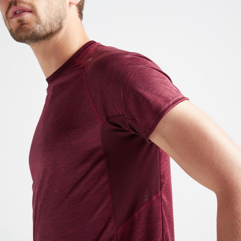 t shirt uomo bordeaux
