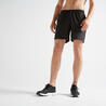 Men's Cardio Fitness Shorts FST 100 - Navy Black