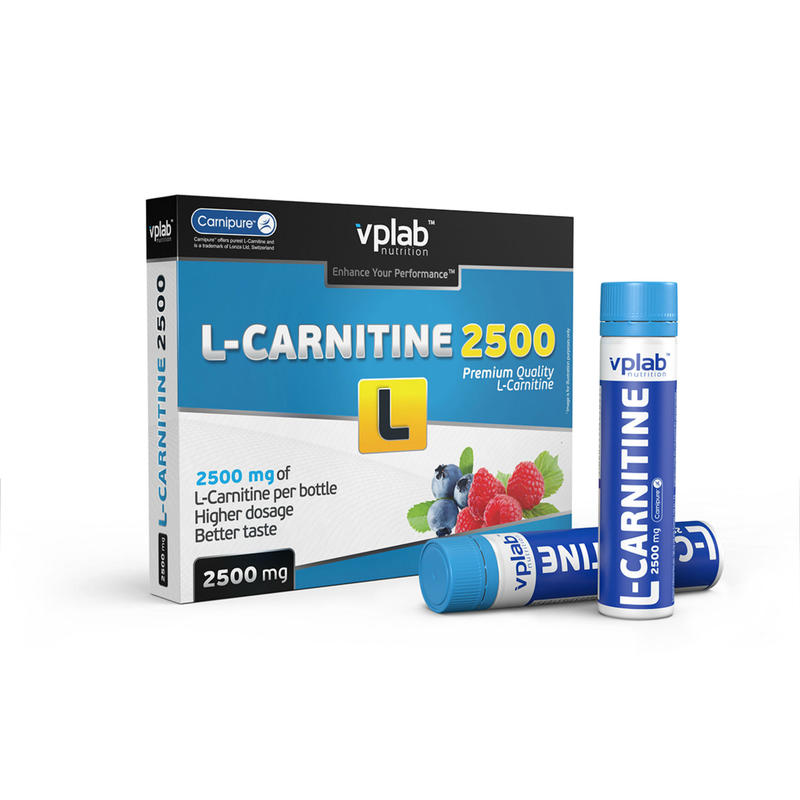 

L-Carnitine 2500 _SLASH_ 7 ампул x 25мл _SLASH_лесная ягода, X8584009