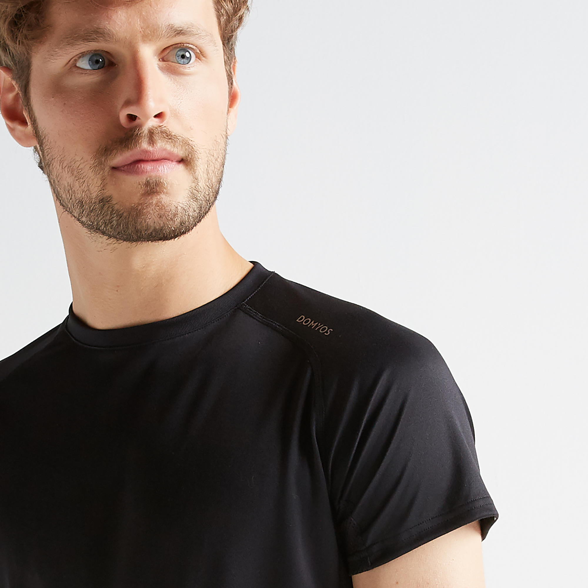 

FTS 120 Fitness Cardio Training T-Shirt - Plain Black