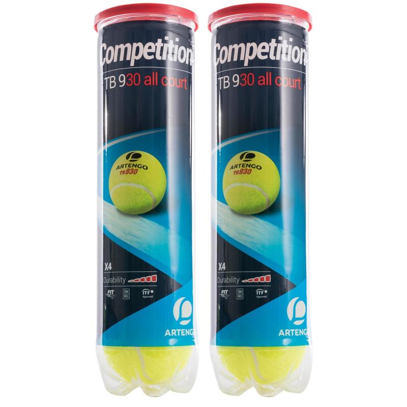 Tennis Ball TB930 Speed 4-Pack - Yellow