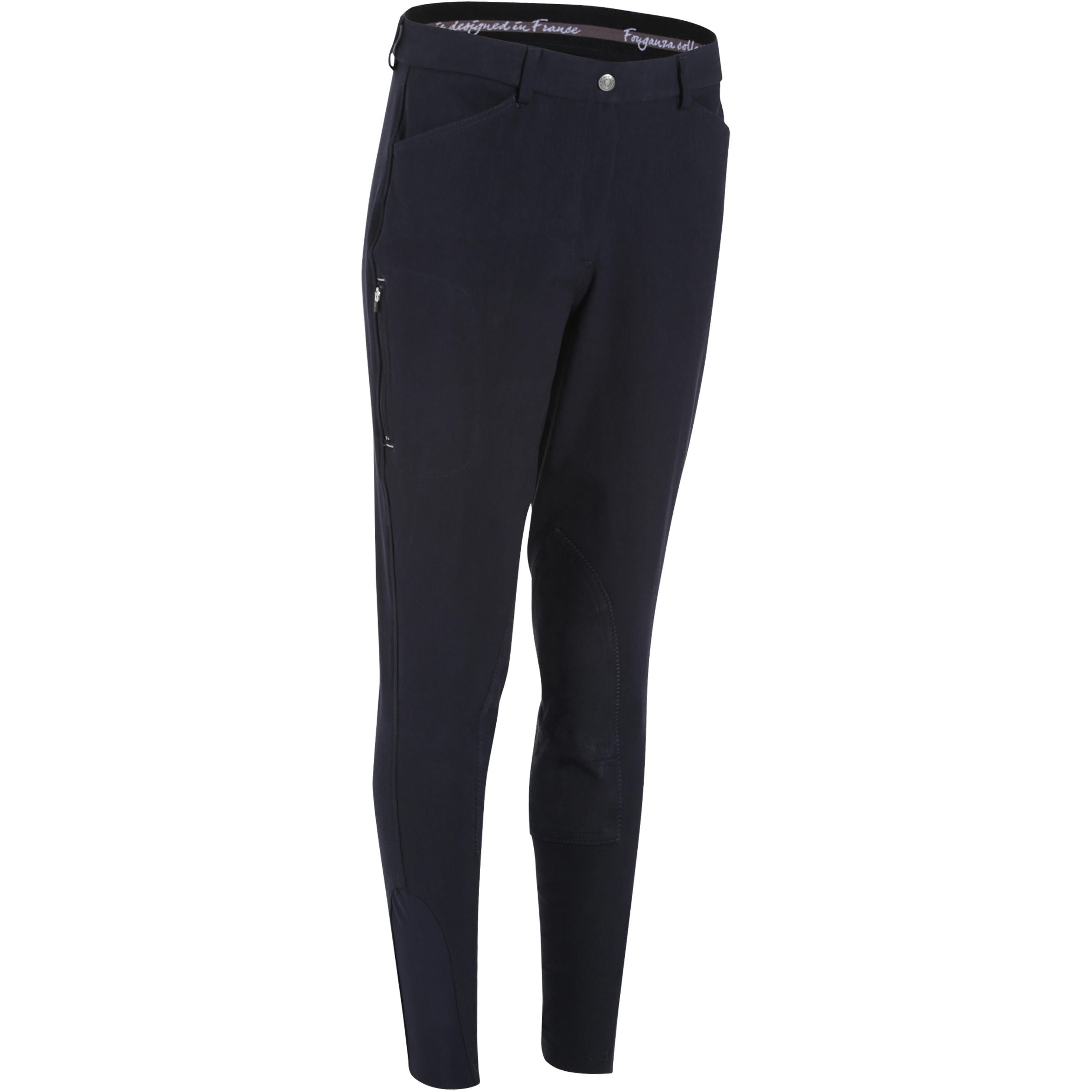 Pantalon quitation femme BR500 basanes marine Decathlon Tunisie