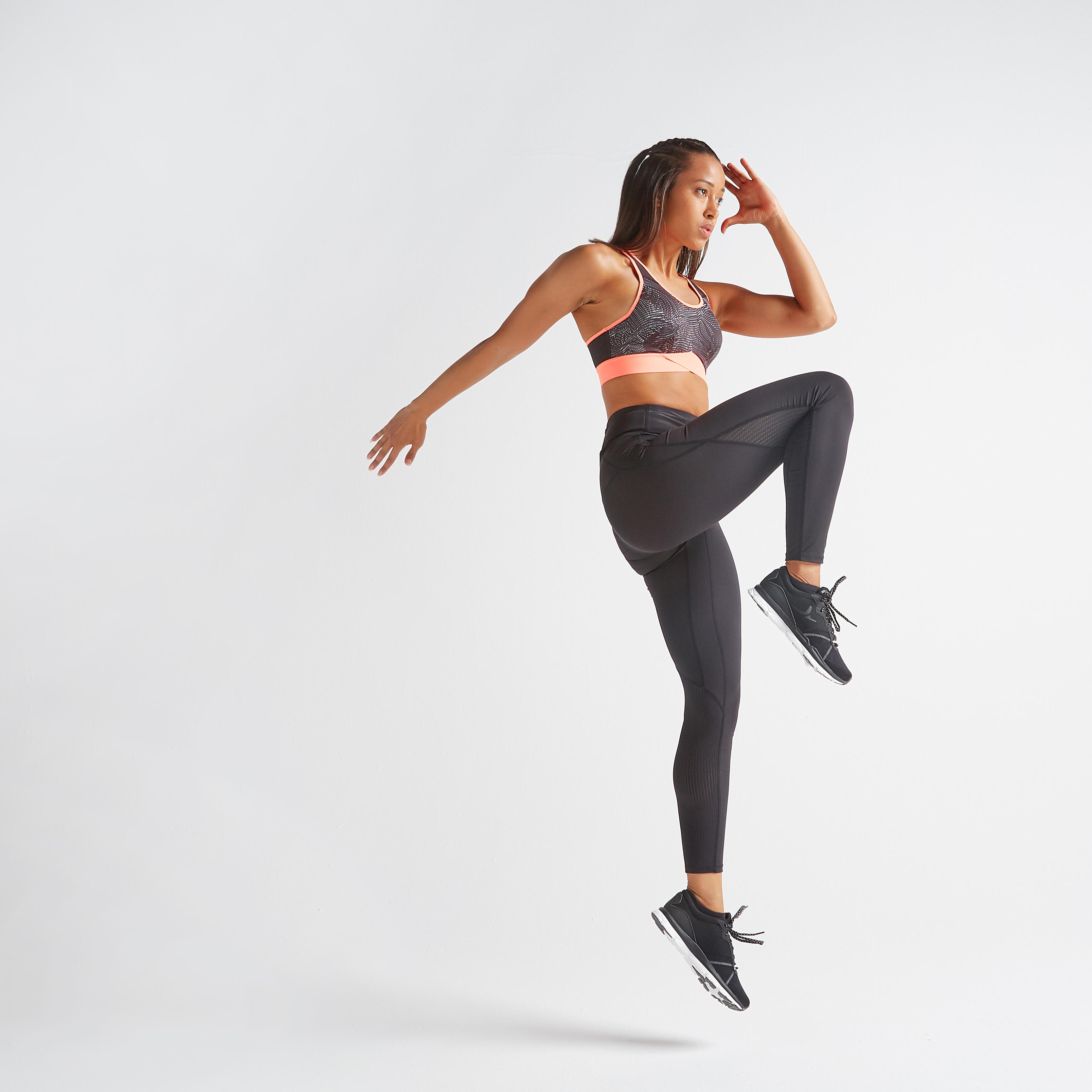 

Women's Mid-Support Fitness Sports Bra - Print